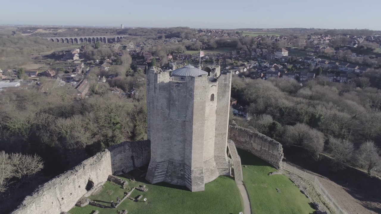 DJI Conisbrough Castle 4k
