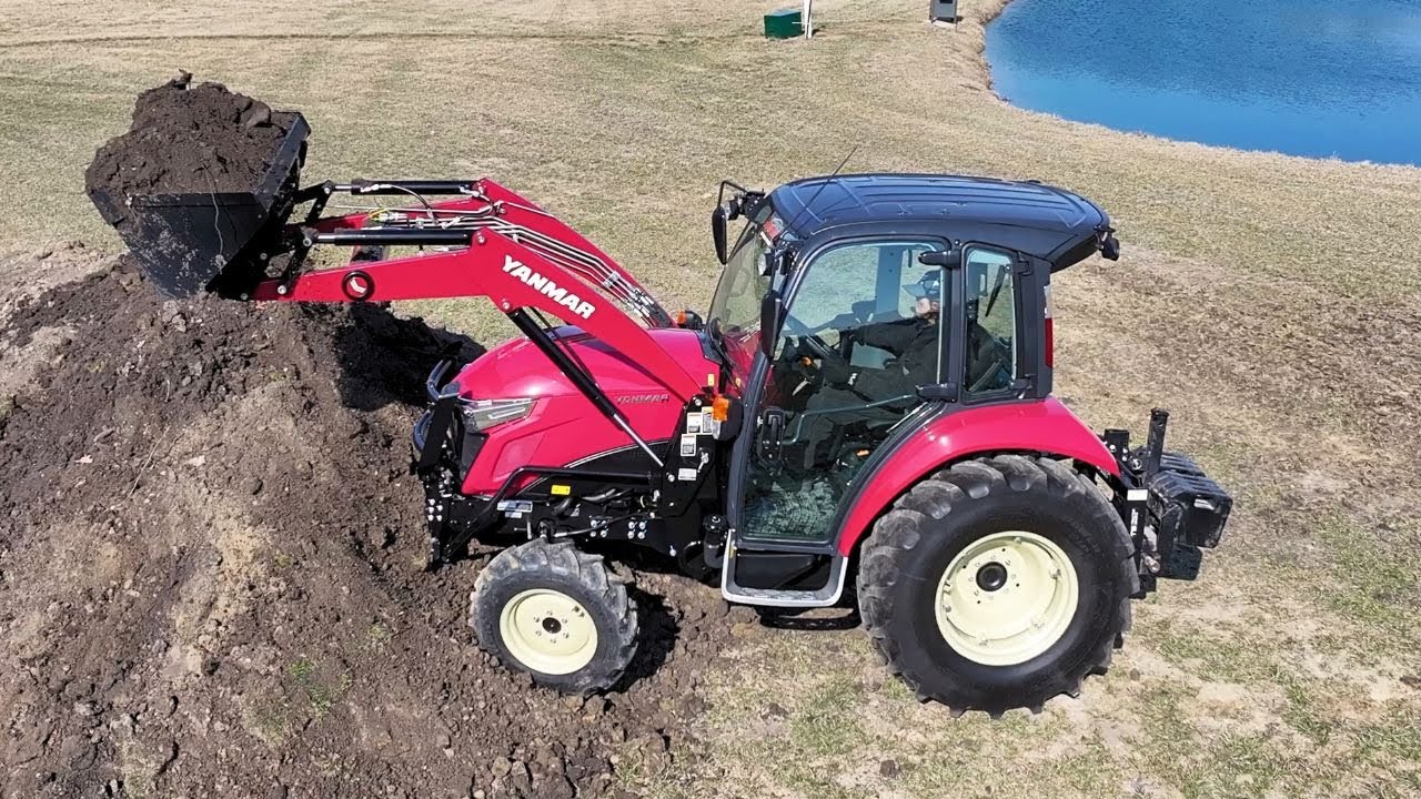 FIRST USE! Yanmar Compact Tractor! Never Too Old to Try Something New - Especially Equipment!