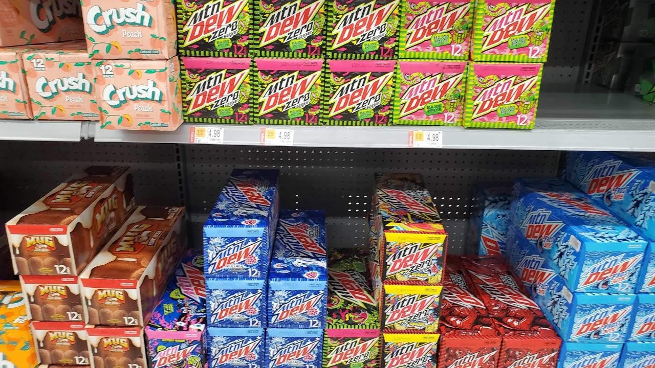 Take A Trip Though The *New* Soda Section At Walmart!!