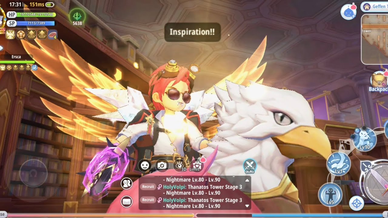 (ROX GLOBAL) SOLO Thanatos Tower Stage 3 | Royal Guard | South Gate |Ragnarox X Next Generation Tips