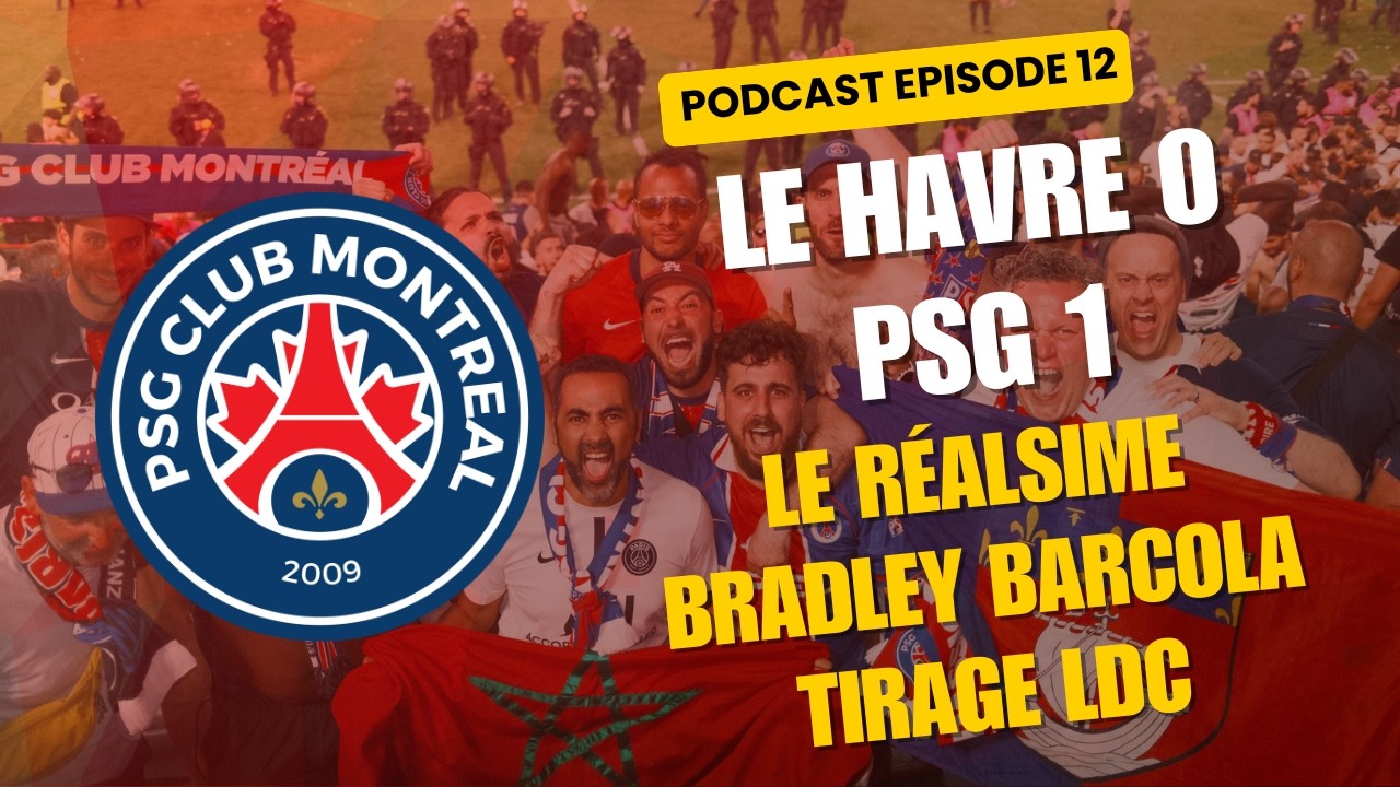 Debrief Le Havre vs PSG (0-1) + Réaction tirage Ligue des Champions | Episode #12