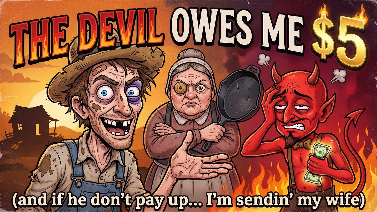 The Devil Owes Me $5 😈💵 | Funny Country Bluegrass Song