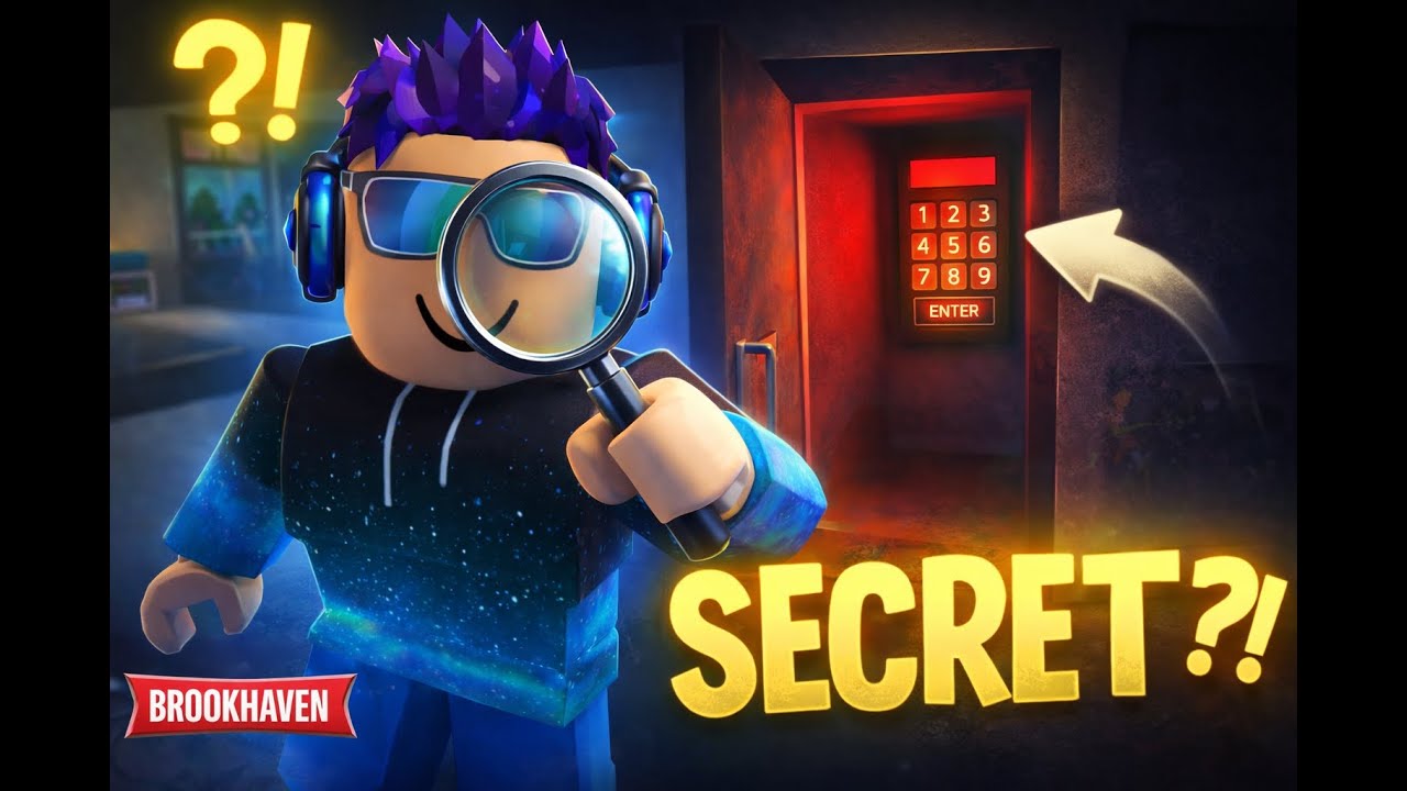 Secrety v Barácích v Brookhavenu(našel jsem hodně neznámý secret)