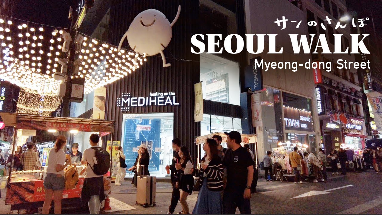 [4k] Seoul walk trip｜The newly reborn Myeong-dong street  (May.2023)