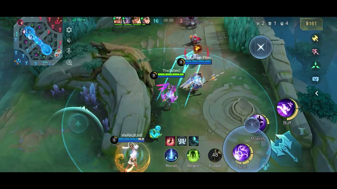 KARRİE  1VS3! - MLBB KARRİE GAMEPLAY