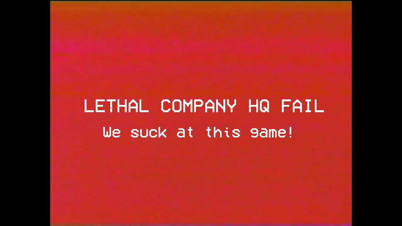 Lethal Company V56 High Quota FAIL - We suck at this game!