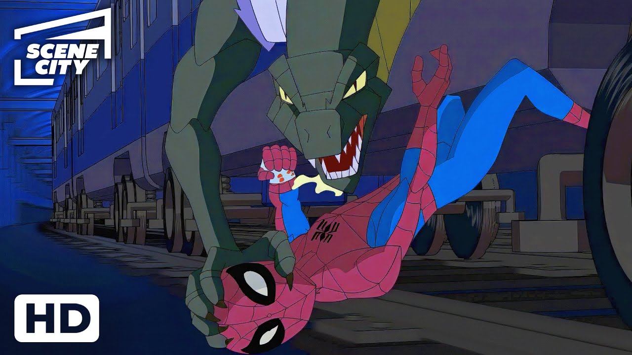 Spider-Man vs. The Lizard: The Epic Subway Tunnel Battle | The Spectacular Spider-Man (2008)