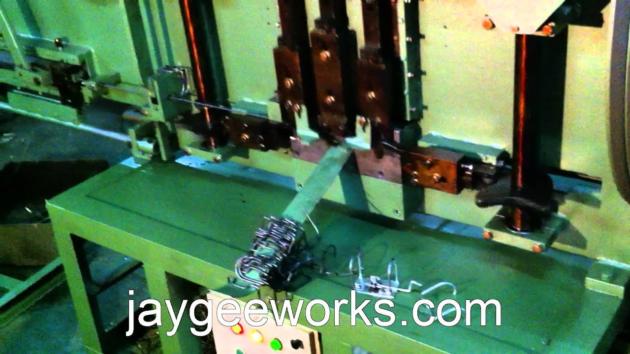 Jay Gee Works - Box file clip machine