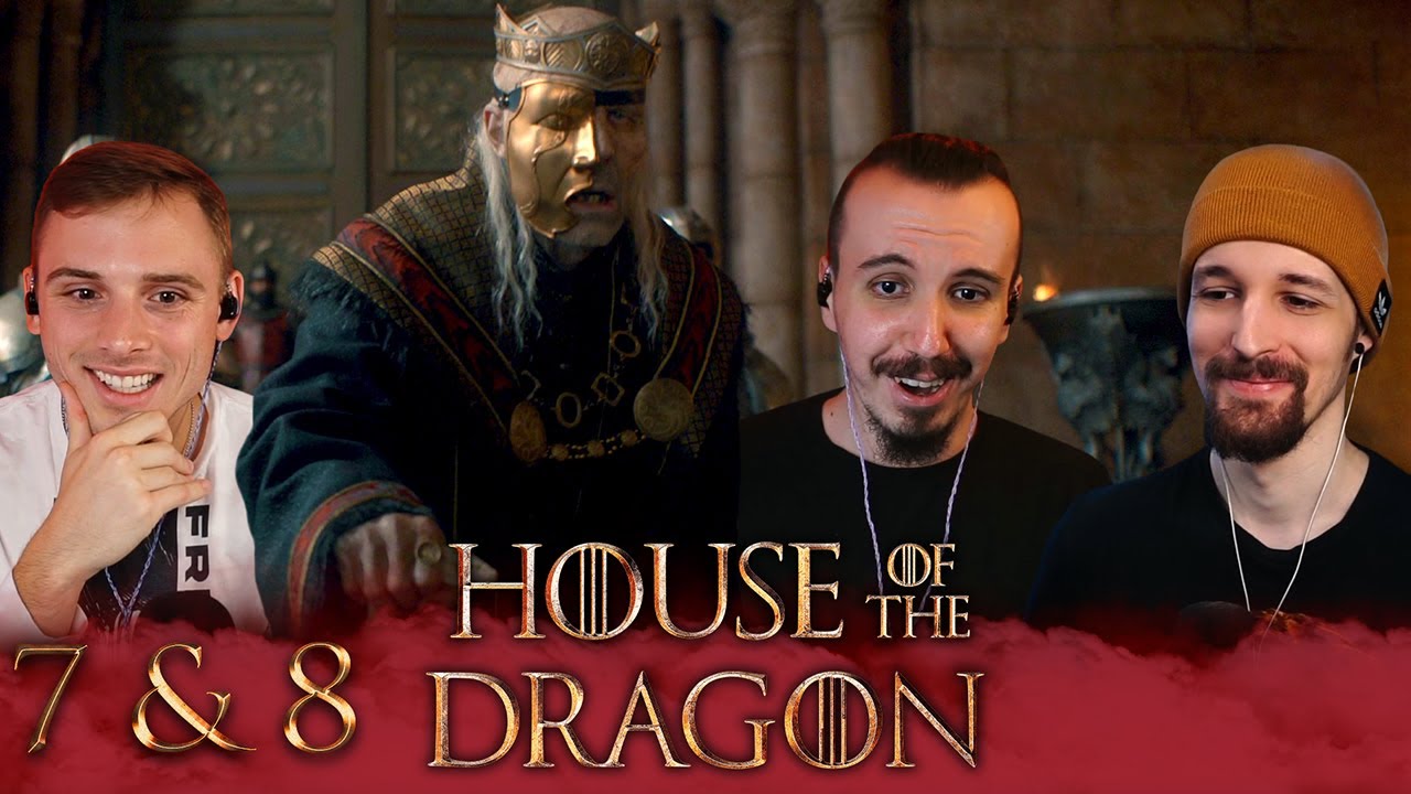 HOUSE OF THE DRAGON 1x7 & 1x8 SUPERCUT REACTION!!!