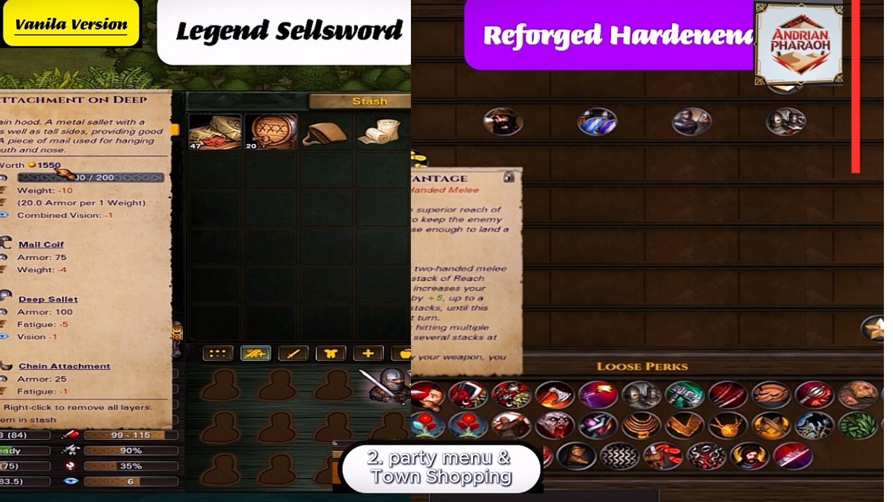 Battle Brothers Ultimate Mod Comparison (Part 1)