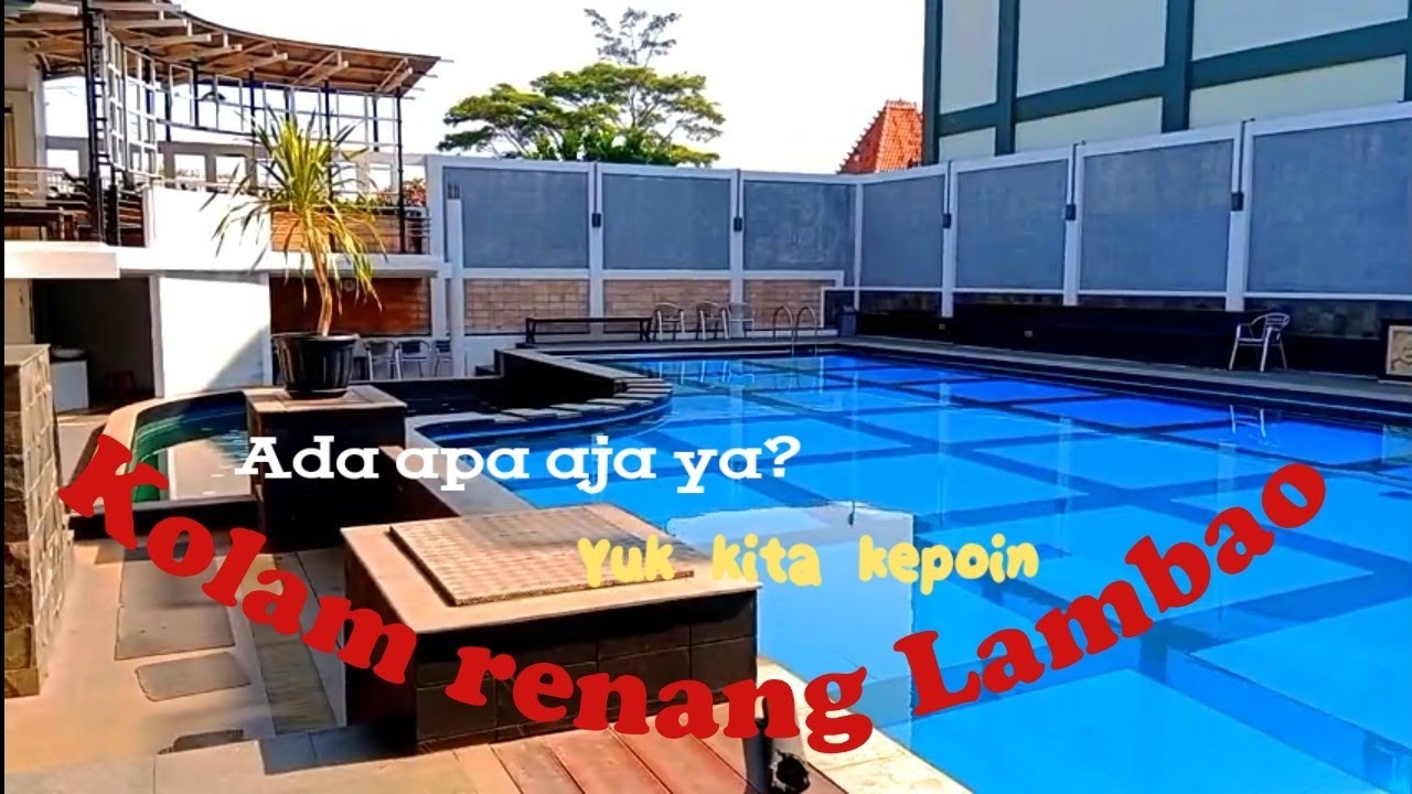Kolam Renang Lambao || Kota Kudus