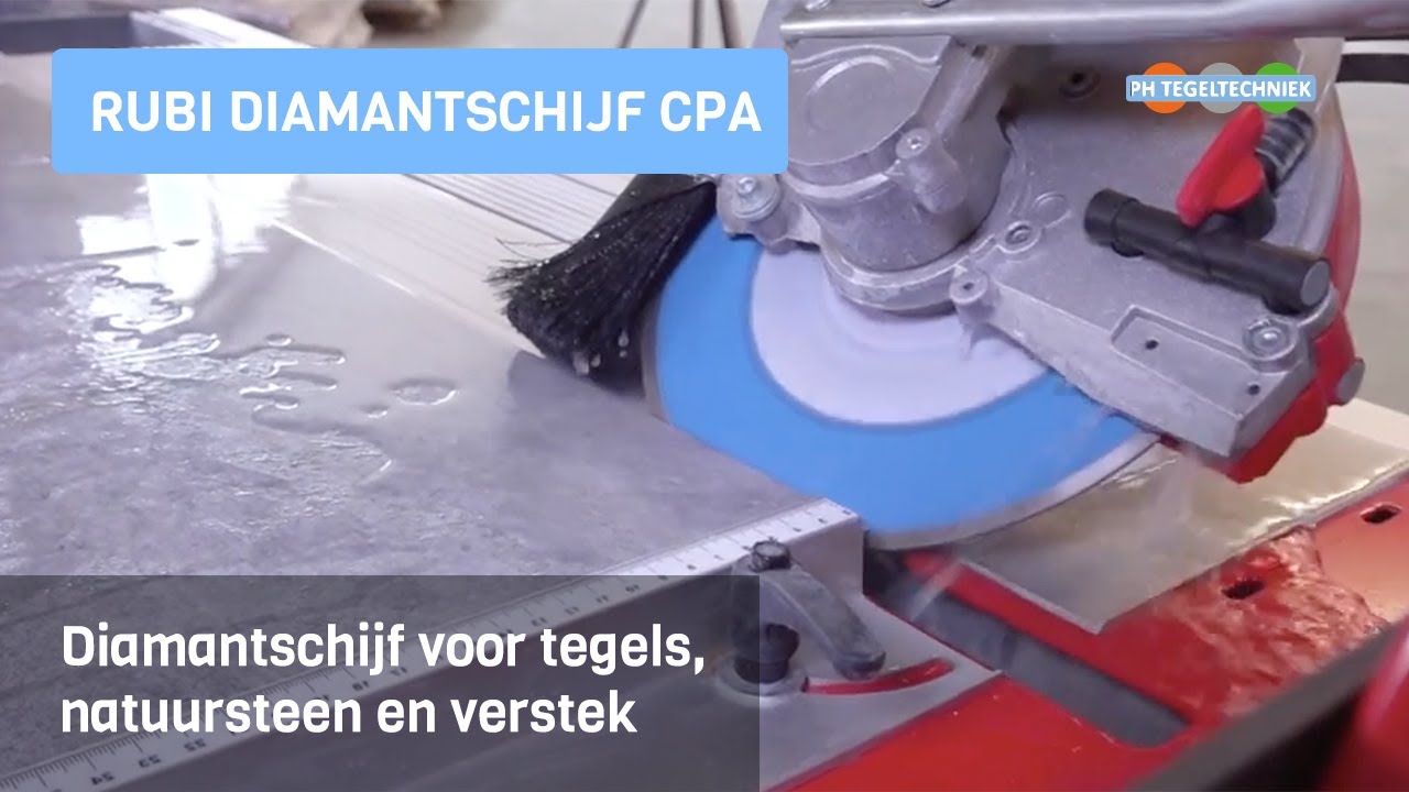 Rubi Dimantschijf CPA voor Tegels, Natuursteen en Verstekzagen