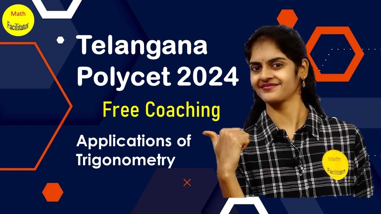 Polycet 2024 FREE coaching Class 6| Top Most Important questions| Applications of Trigonometry