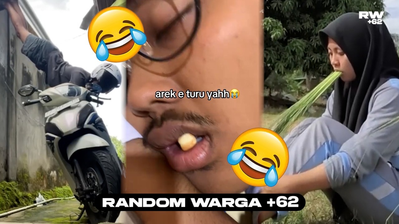 RANDOM HIBURAN WARGA+62 😂😂 Video Lucu Ngakak Sampai Nangis, Random Banget | Memes | Tahan Tawa