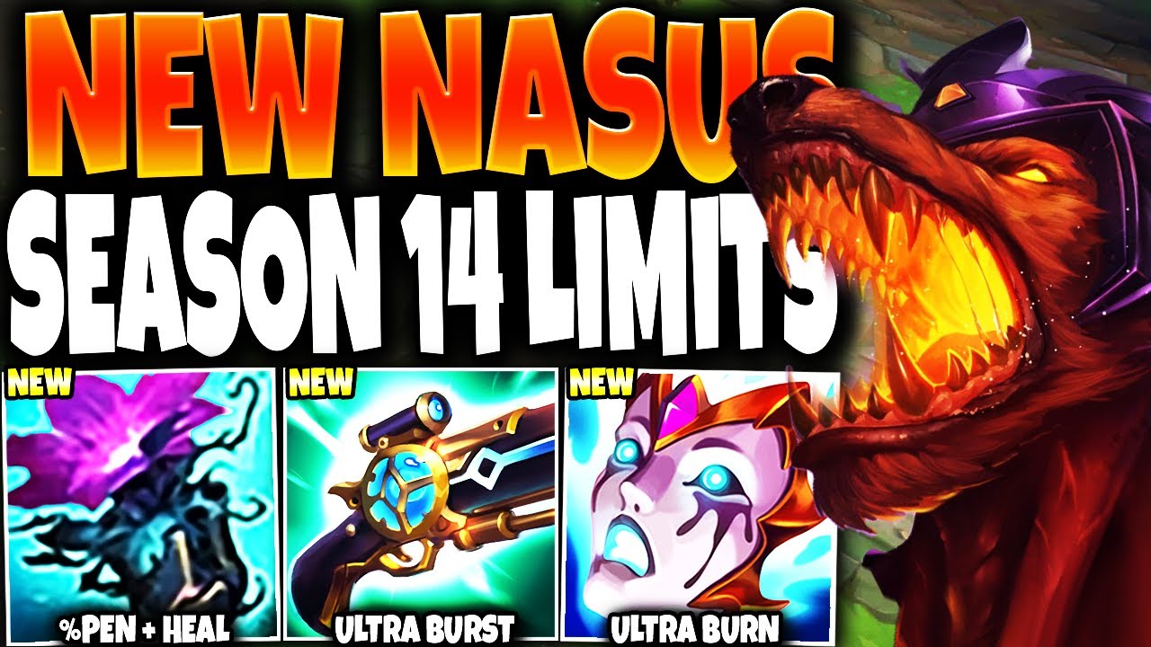 I experienced my New Nasus Season 14 MAX BURN Build LIMITS 🔥