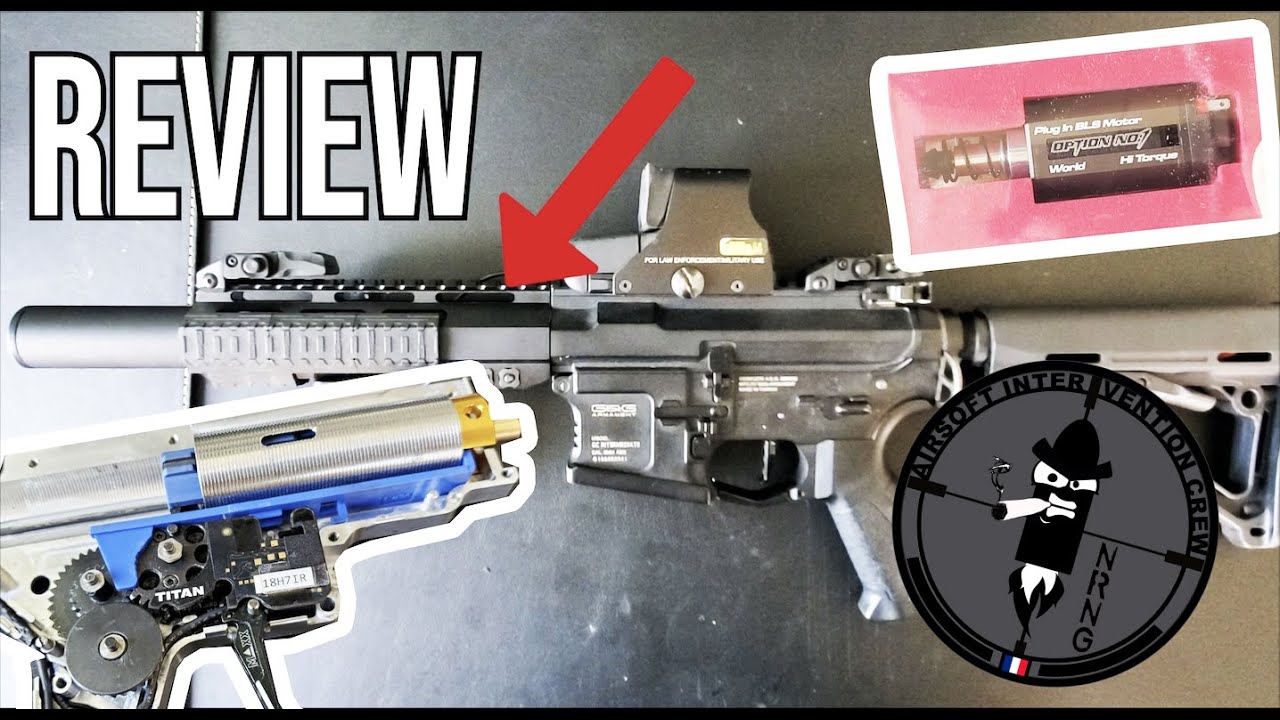 REVIEW G&G ARP 556 (BOZO) upgrade Titan + moteur brushless & test ▪ Airsoft ▪