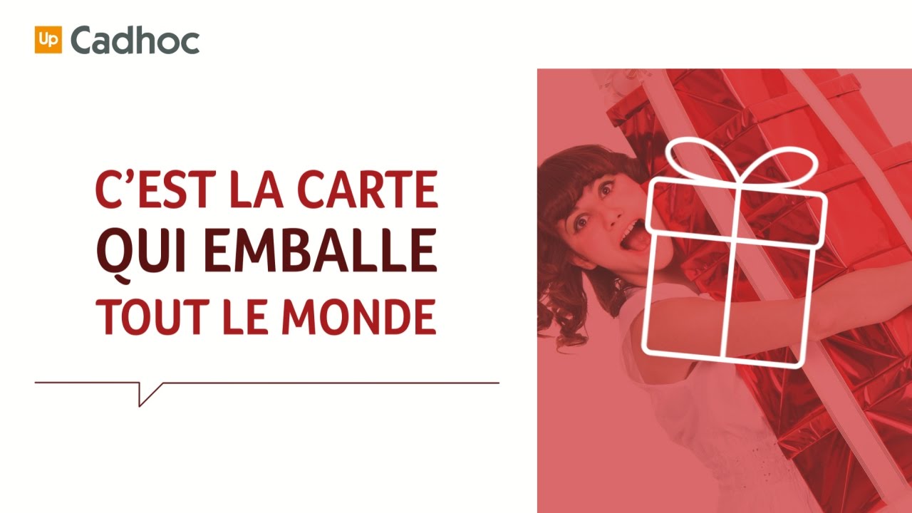Carte UpCadhoc : La magie de se faire plaisir et de faire plaisir à ses proches !