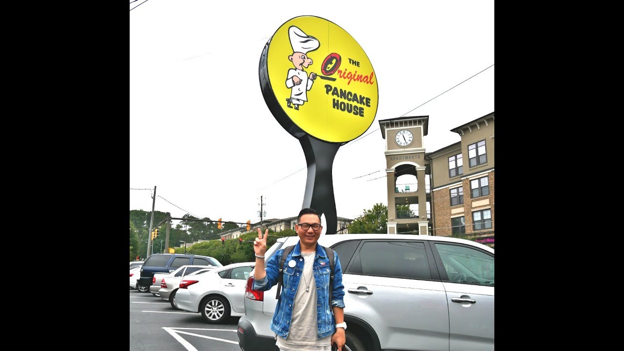 My First Visit to The Original Pancake House in ATL with Droolius