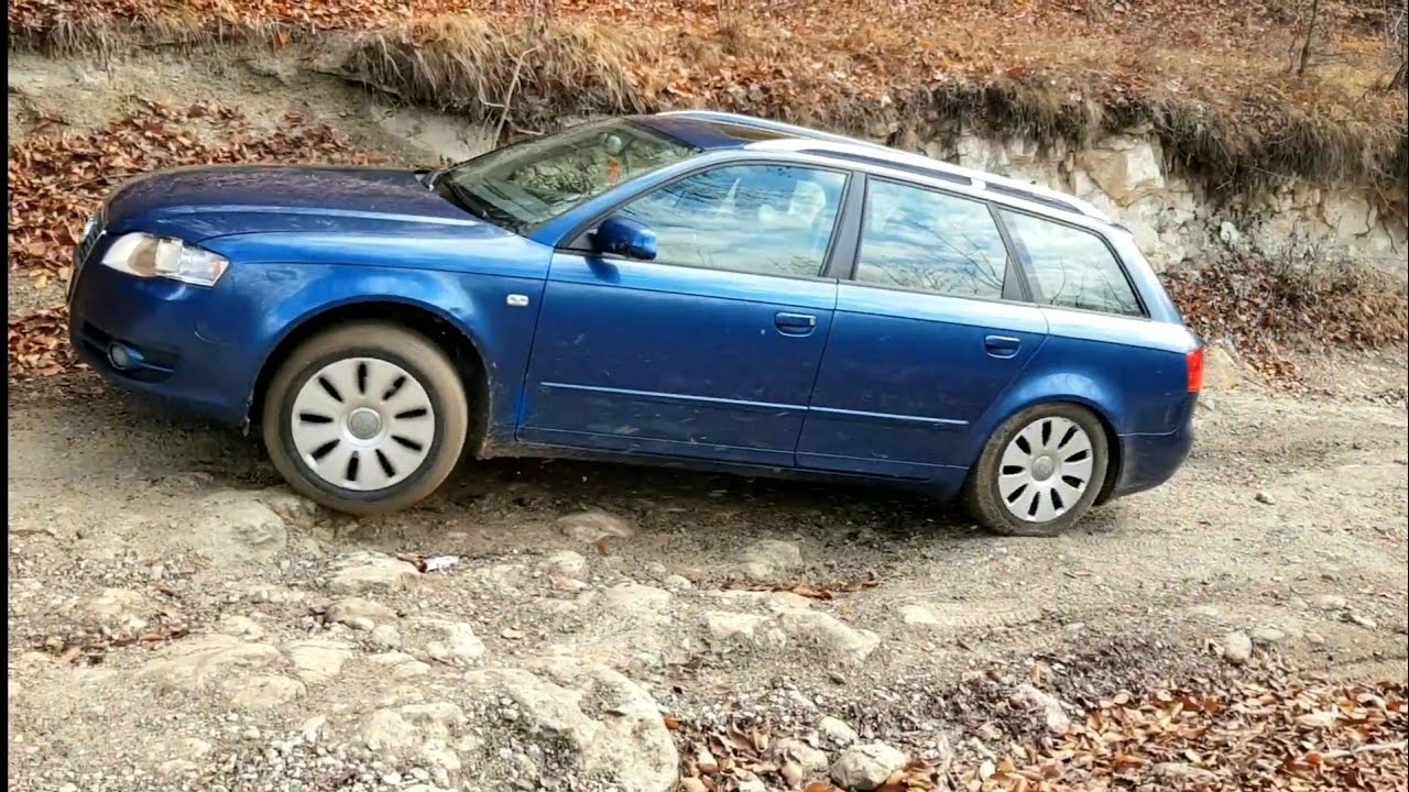 Audi A4 B7 Quattro 2.0TDI Part  1/2 (Light mud and special guest)