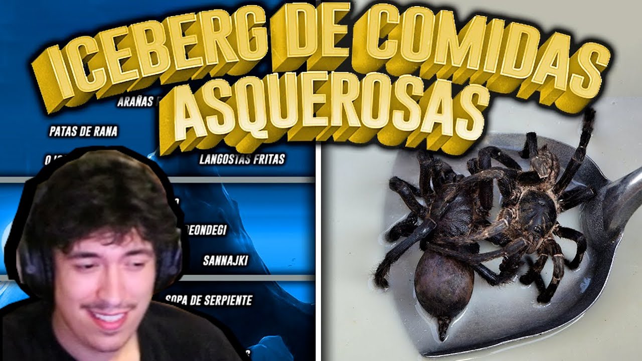 El Uriel reacciona a el ICEBERG de COMIDAS ASQUEROSAS