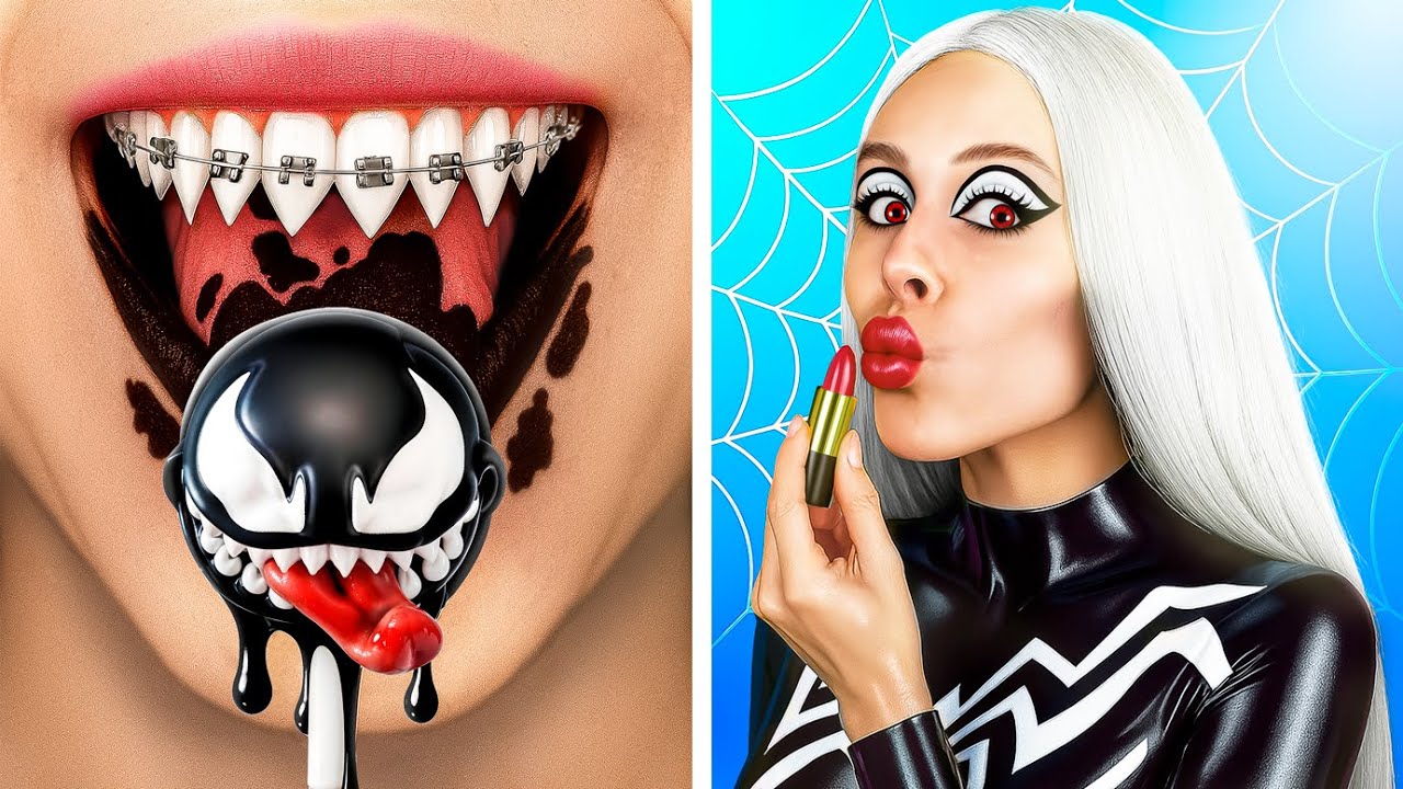 De Nerd a Garota Venom! Como se Tornar uma Super-Heroína?!