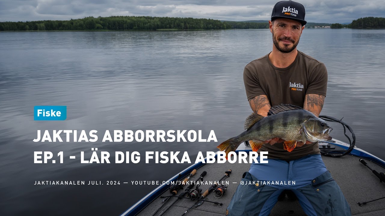 Jaktias abborrskola Ep.1 - Lär dig fiska abborre