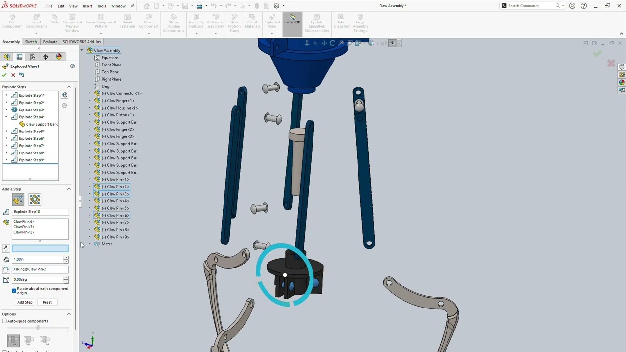 SolidWorks Exploded Views