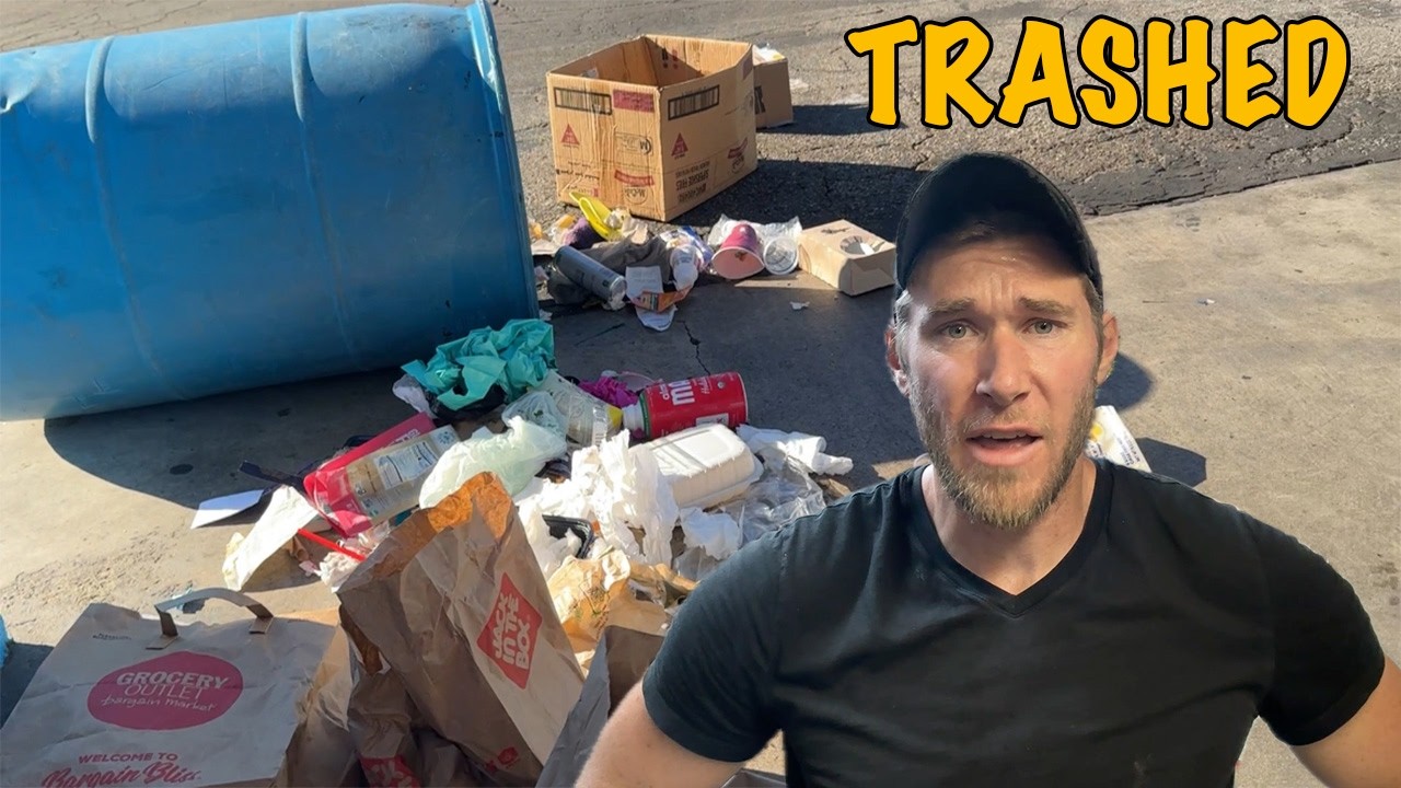 Someone trashed my car wash!