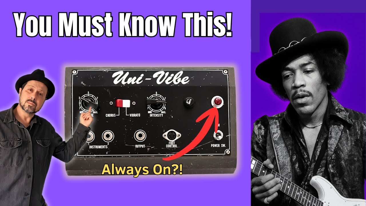 Почему предусилитель Uni-Vibe для Джими Хендрикса был так важен