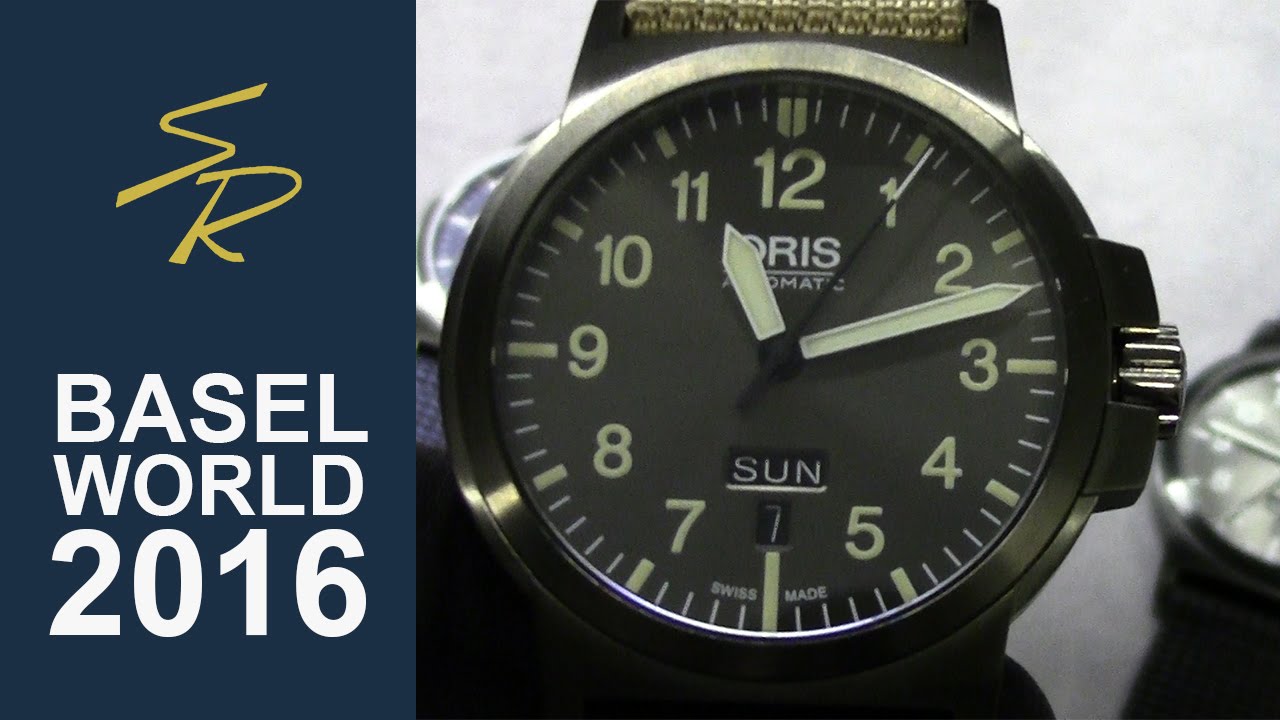 ORIS BC3 Automatic PVD Textile Strap Baselworld 2016