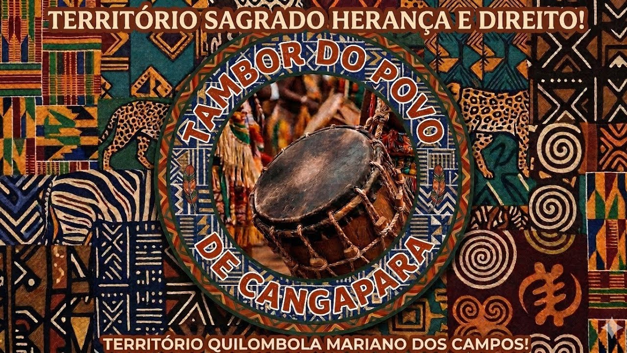 TAMBOR DO COMEÇANDO SUA APRESENTAÇÃO NO ANIVERSÁRIO DO QUILOMBO FRECHAL EM MIRINZAL