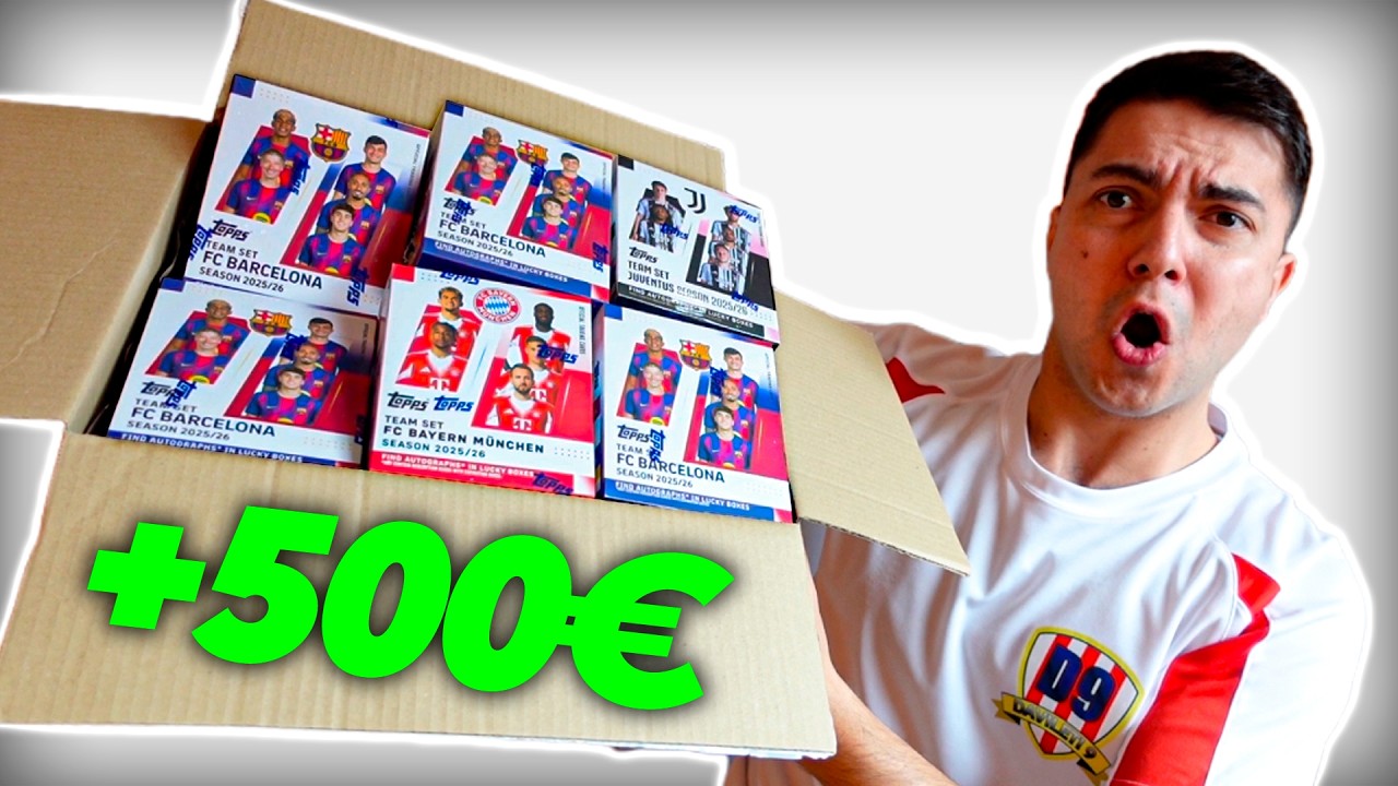 SALEN MUCHOS AUTÓGRAFOS en CAJA MISTERIOSA PREMIUM!