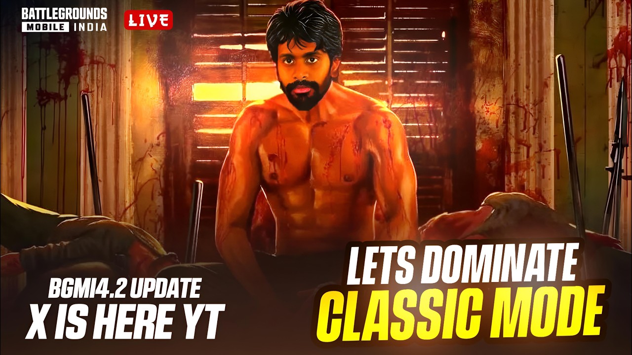 🔴BGMI LIVE🔥|| EXPLORING NEW 4.2 UPDATE LIVE 🤩 |TELUGU| HINDI|- #146 #bgmi #bgmilive #pubg ⁨
