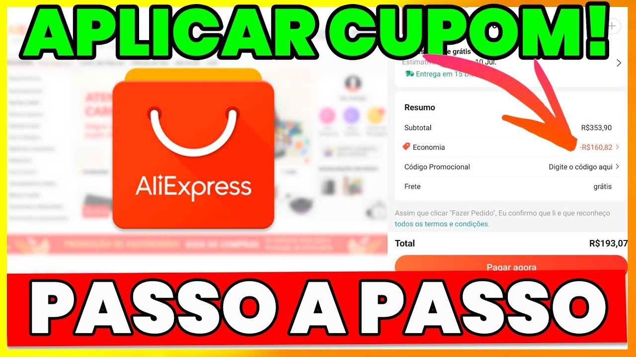 ALIEXPRESS: PASSO A PASSO PARA USAR CUPONS QUE NINGU&Eacute;M V&Ecirc; NO SITE