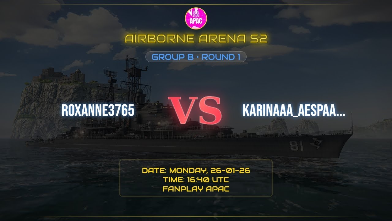 Fanplay APAC || ROXANNE3765 VS KARINAAA_AESPAAA || R1 || MATCH-1/2 || MW_Tournament TV