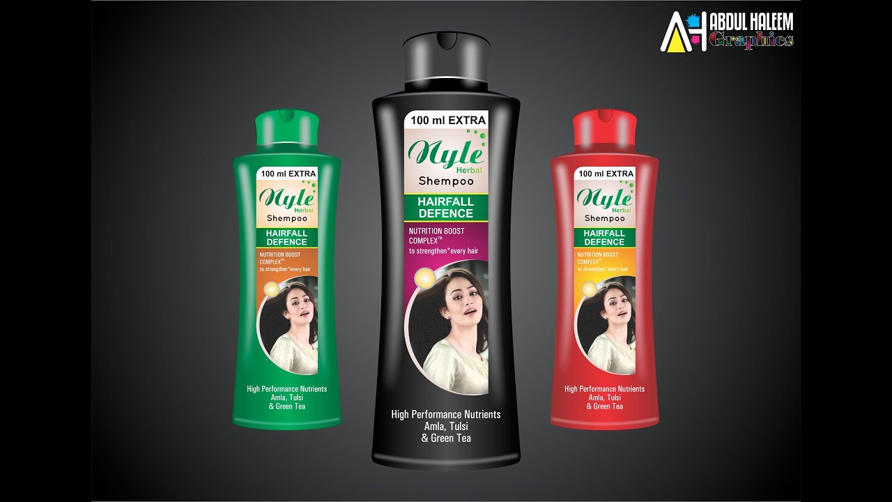 How to make 3D Shampoo Bottle Design in CorelDraw | CorelDRAW Graphics Tutorial Video