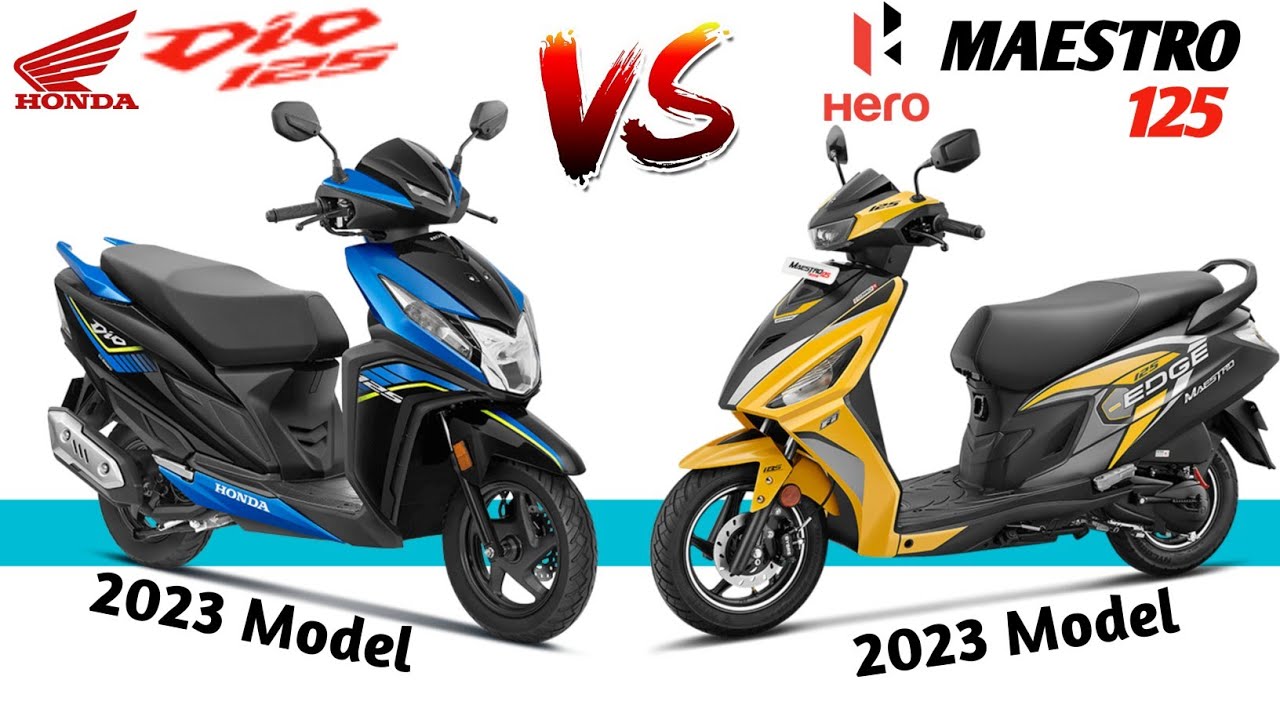 2023 Honda Dio 125 VS Hero Maestro 125 💥| Mileage | Top Speed | Price | Honda Best Scooty in 125cc