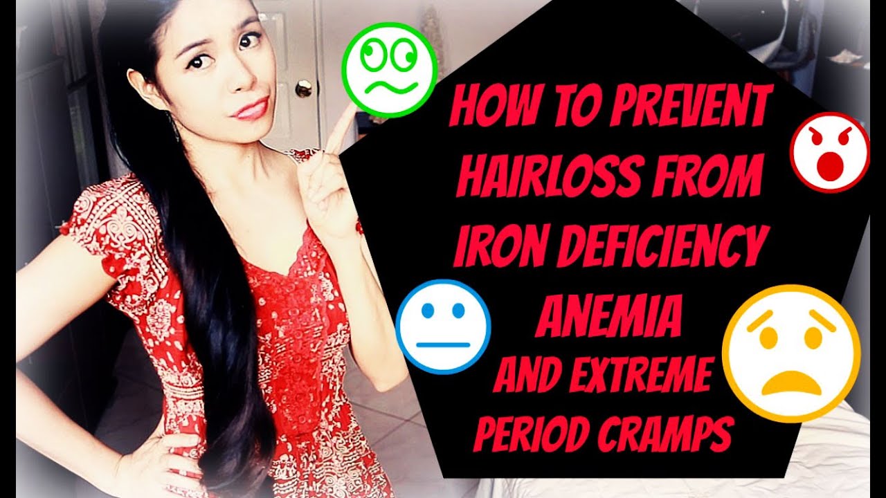 How to Prevent Hair loss & Bruises From Iron Deficiency Anemia, Extreme Period Cramps and Bloating