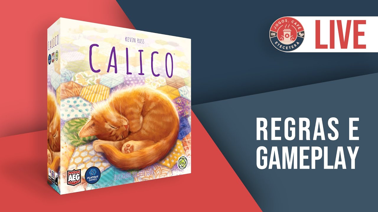 CALICO - Live de Regras e Gameplay - Grok Games