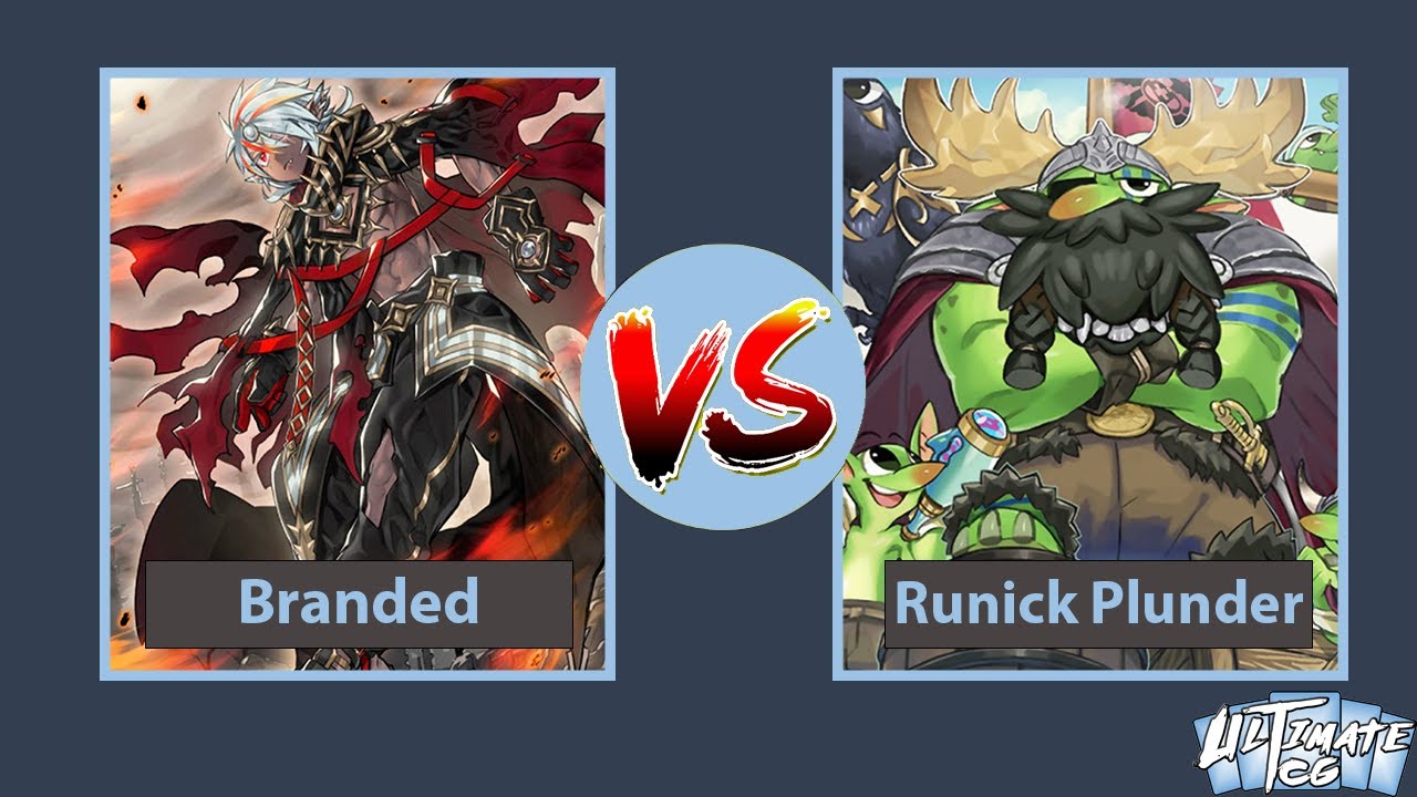 UltimateTCG: YuGiOh! OTS tournament Round 2 Branded vs Runick Plunder Patroll