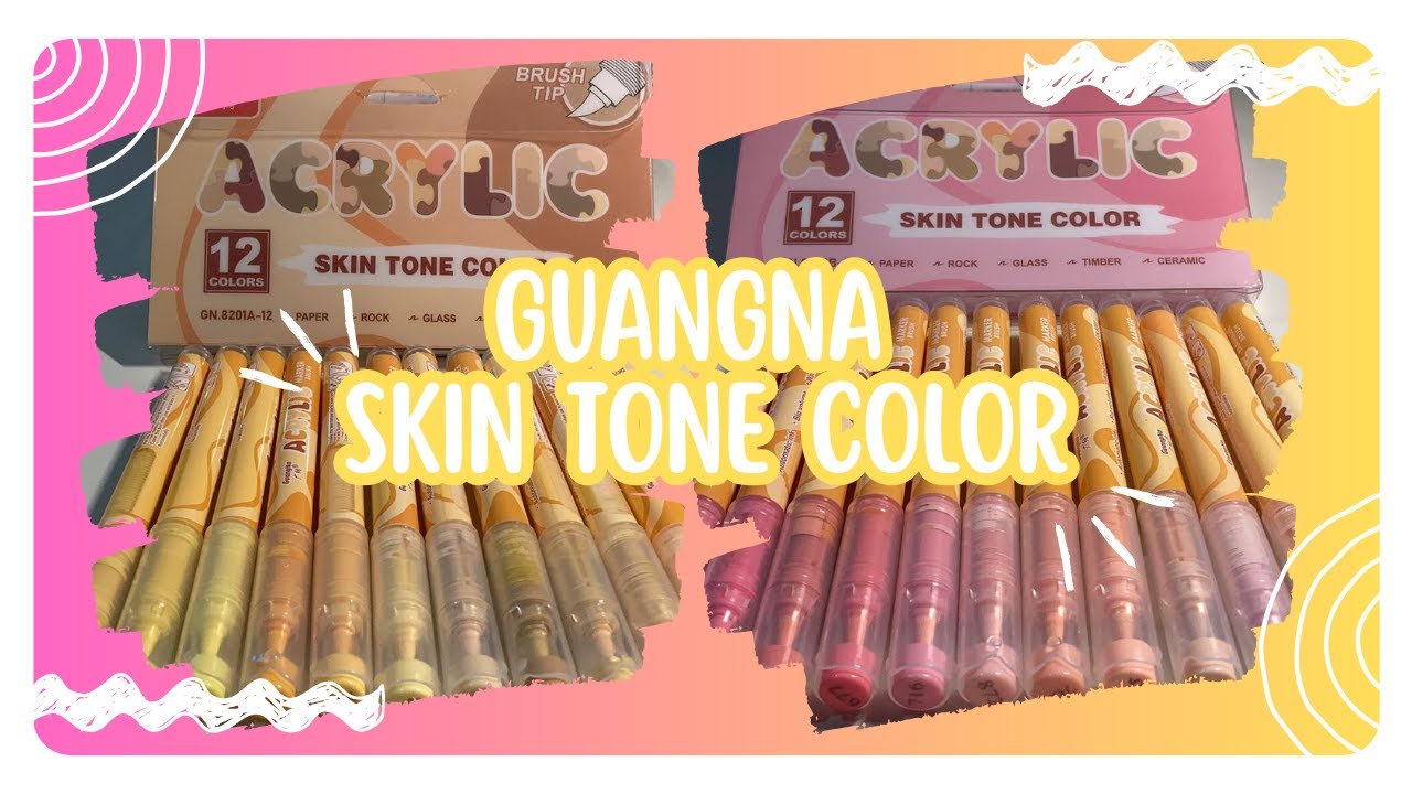 GuangNa Skin Tone Color Unboxing | Prueba