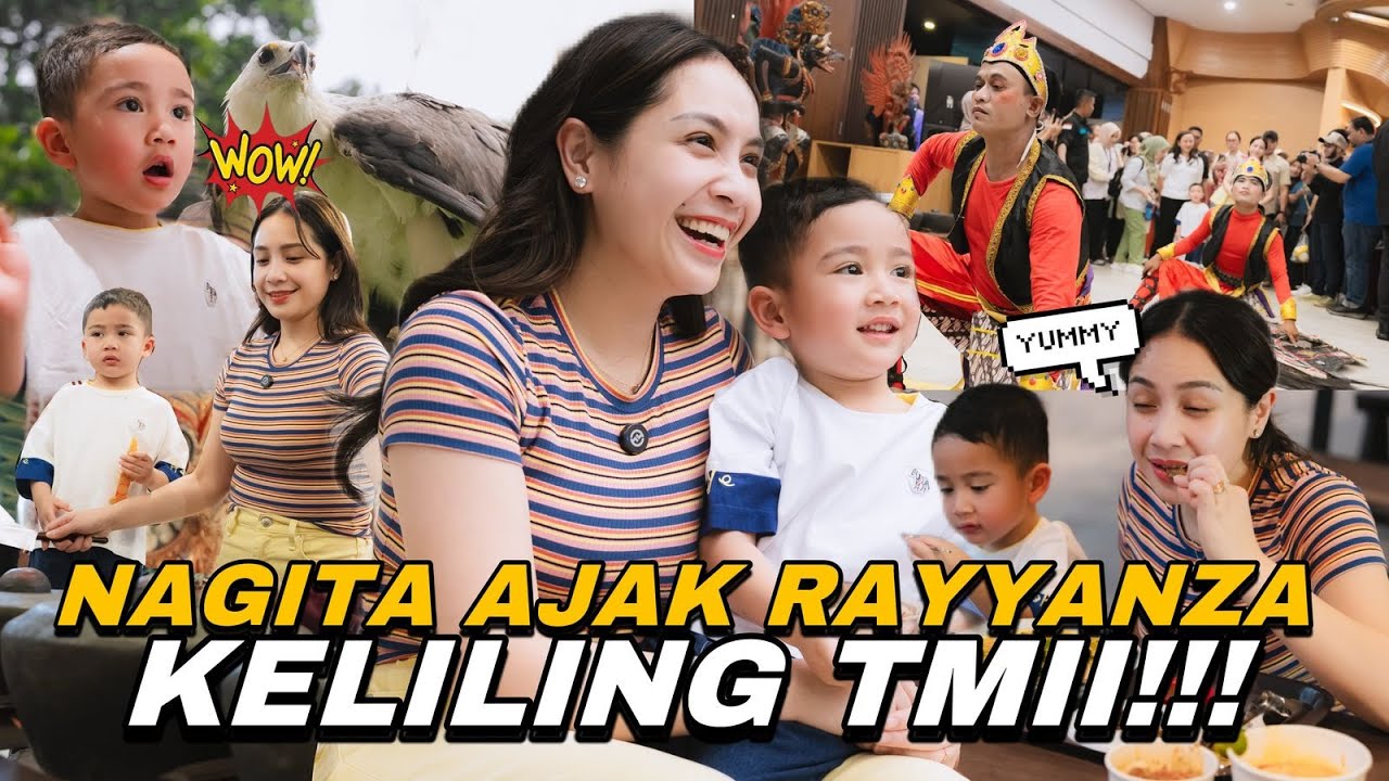 HAMPIR DI PATOK BURUNG!!! RAYYANZA EXCITED DIAJAK KELILING INDONESIA!! NAGITA FULL KULINERAN!!