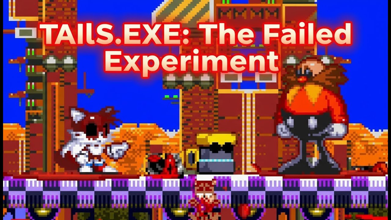 TAILS.EXE: The Failed Experiment - Он ЖИВ? TAILS.EXE: Новый Кошмар для Вселенной SONIC.EXE!