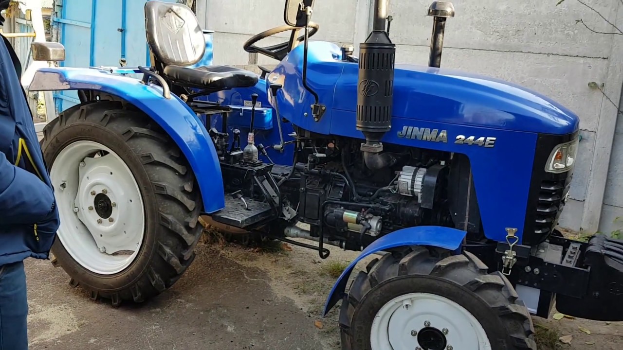 Трактор Jinma 244E мини обзор