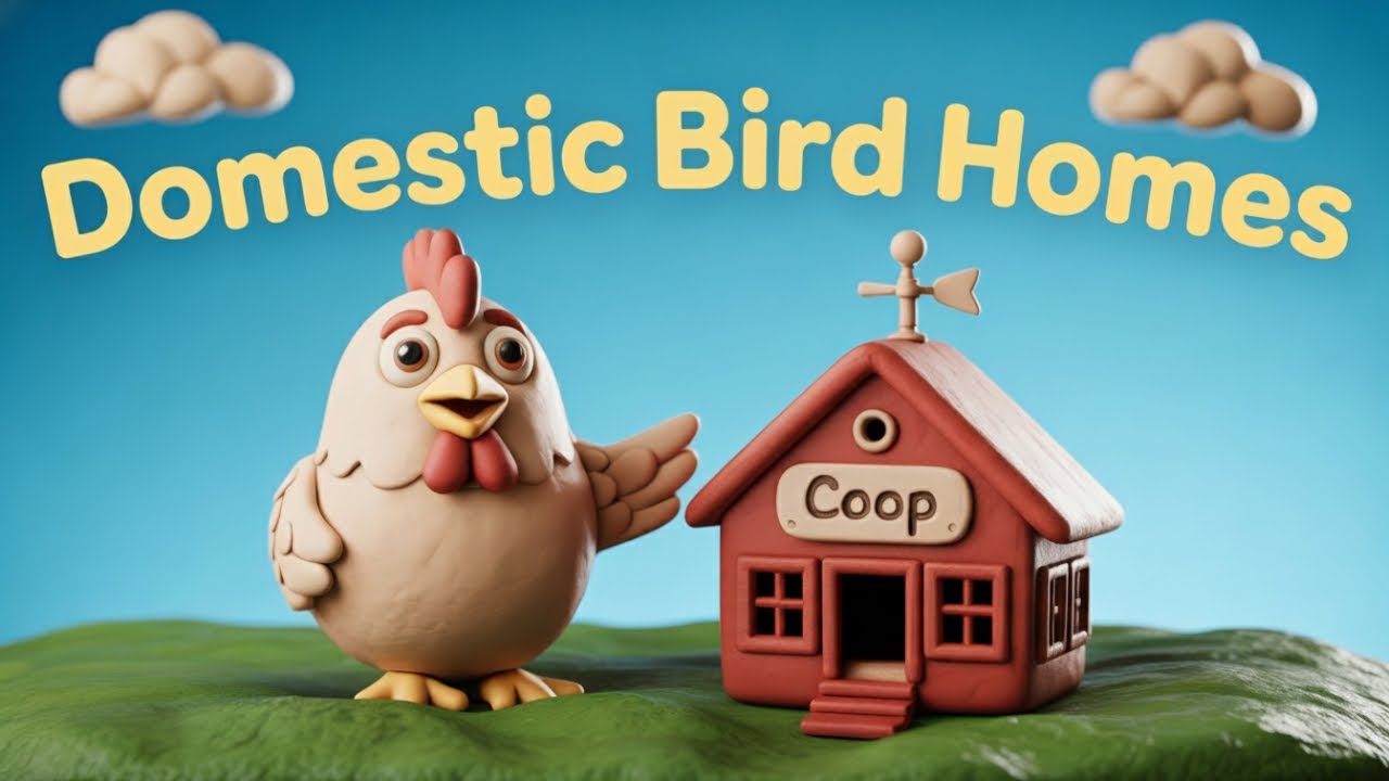 Can You Guess Each Bird's Home?| Kids song and nursery rhymes