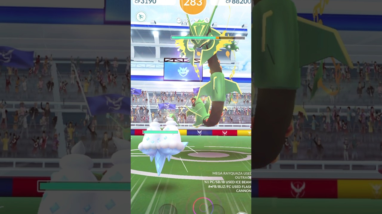 I’m so done with Mega Rayquaza Raids in Pokémon GO!