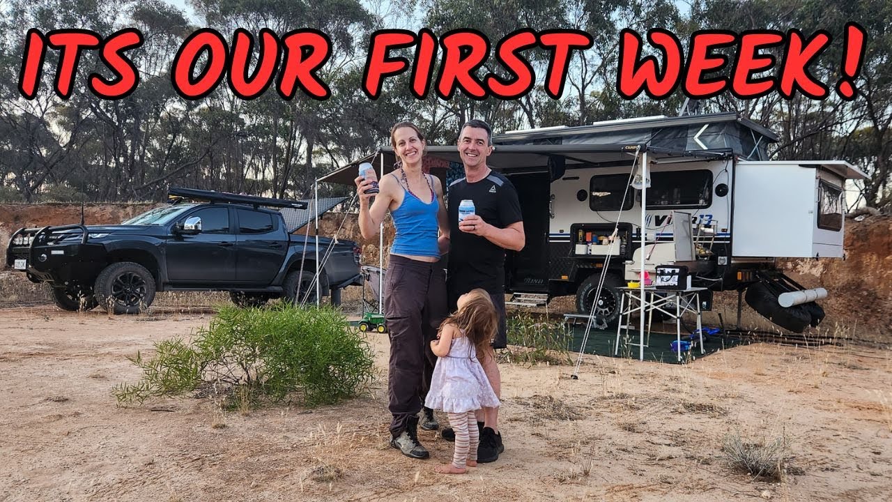 FIRST WEEK of a YEAR LONG Caravanning trip around Australia! | We didn't make it far...