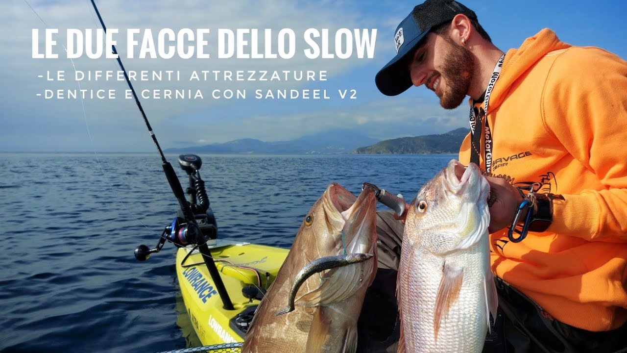 Le due facce dello slow: Dentice e Cernia con esche siliconiche