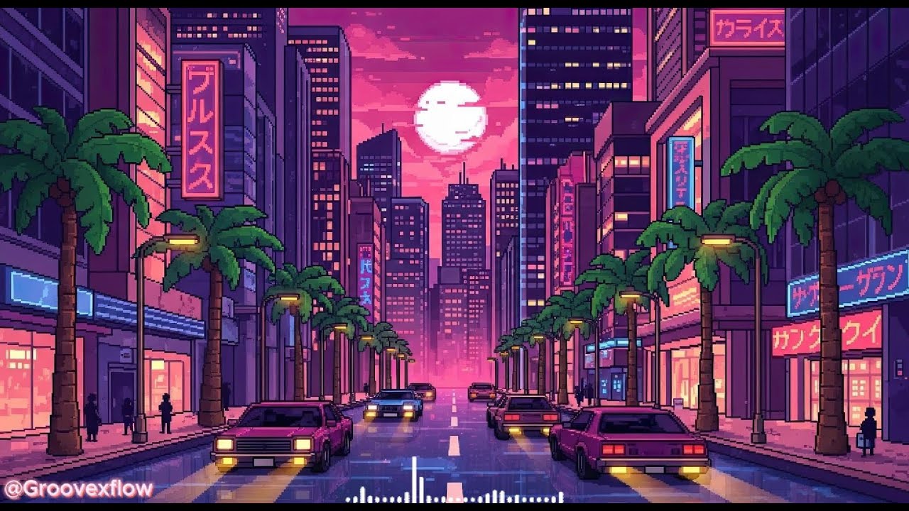 Tokyo Night City Pop – Smooth 80s Groove Relax Music l Groovexflow