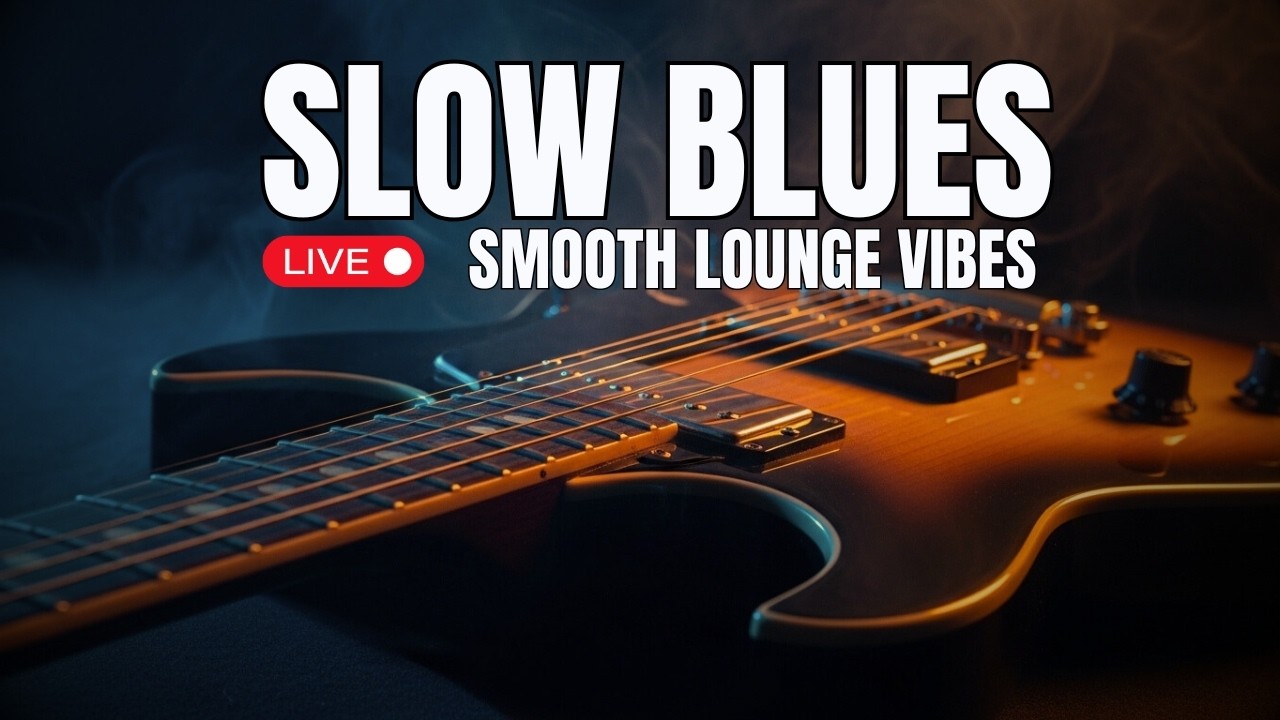 🔴 LIVE NOW: The Slowest, Soulfulest Blues | 10hr Guitar & Sax Journey #bluesmusic